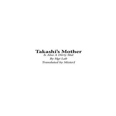 Takashi's Mom Is Also A Dirty Slut manga cover